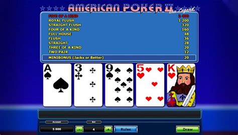American poker 2 gratis to play